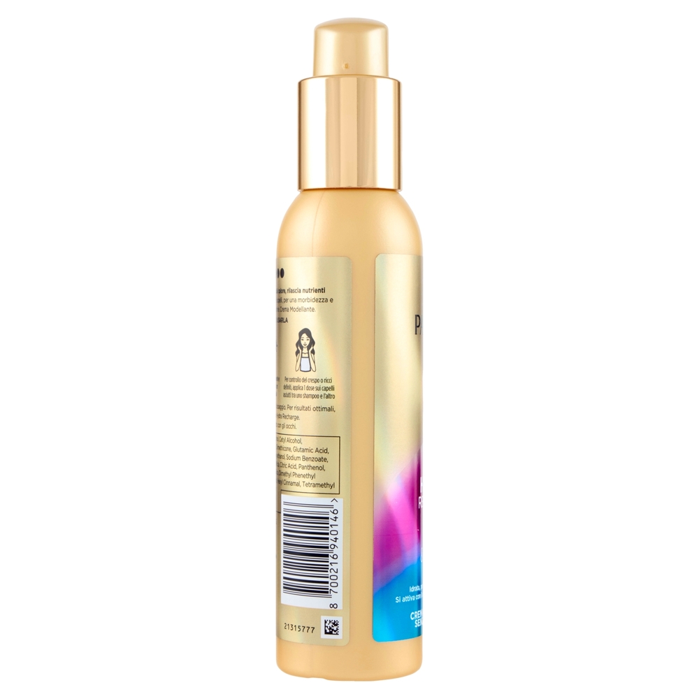 Pantene Pro-V Hydra Recharge Heat & Glow Crema Termo-Attiva Senza Risciacquo 135 ml
